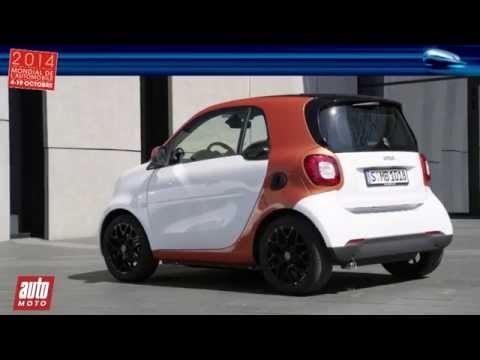Nouvelle Smart Forfour - En direct du Mondial de l'Auto avec auto-moto.com