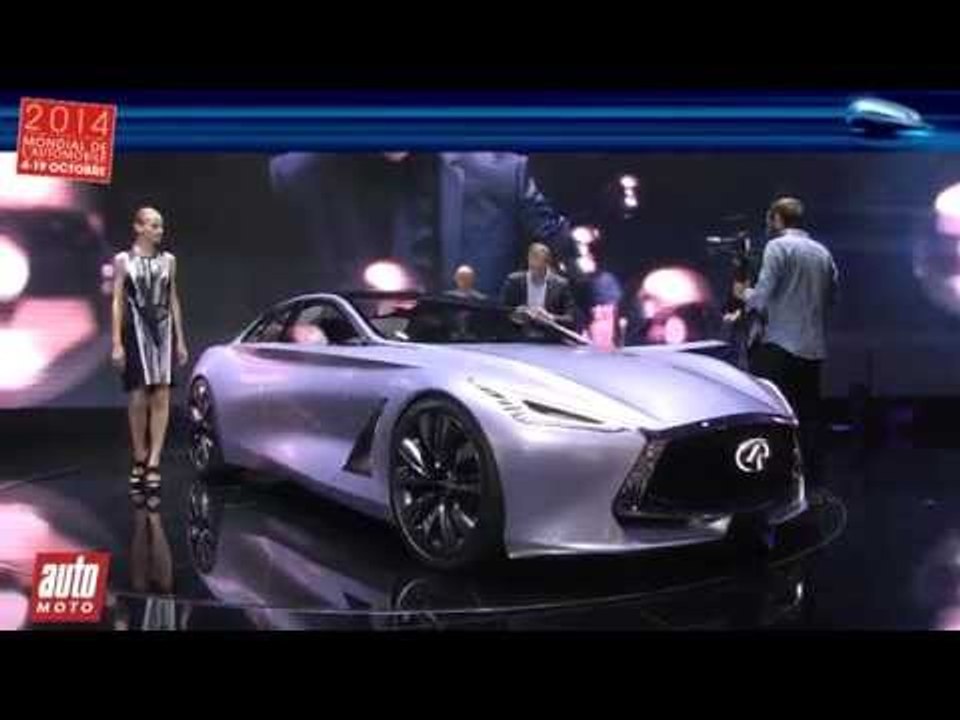 Infiniti Q80 Inspiration - En direct du Mondial de l'Auto avec auto-moto.com