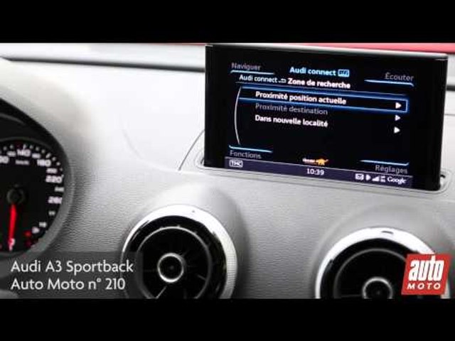 Audi A3 Sportback (Naviguer sur Internet)