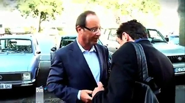 Francois Hollande et Edwy Plenel