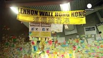 Protestos em Hong Kong: Preservar os objetos simbólicos