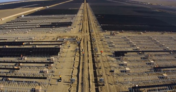 Topaz Solar Farms Construction Site!