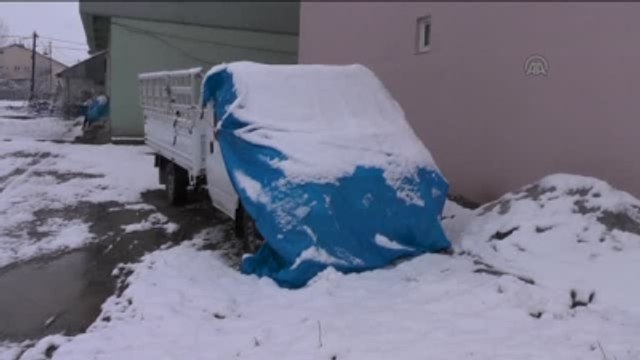 Ovacık'ta Kar Yağışı