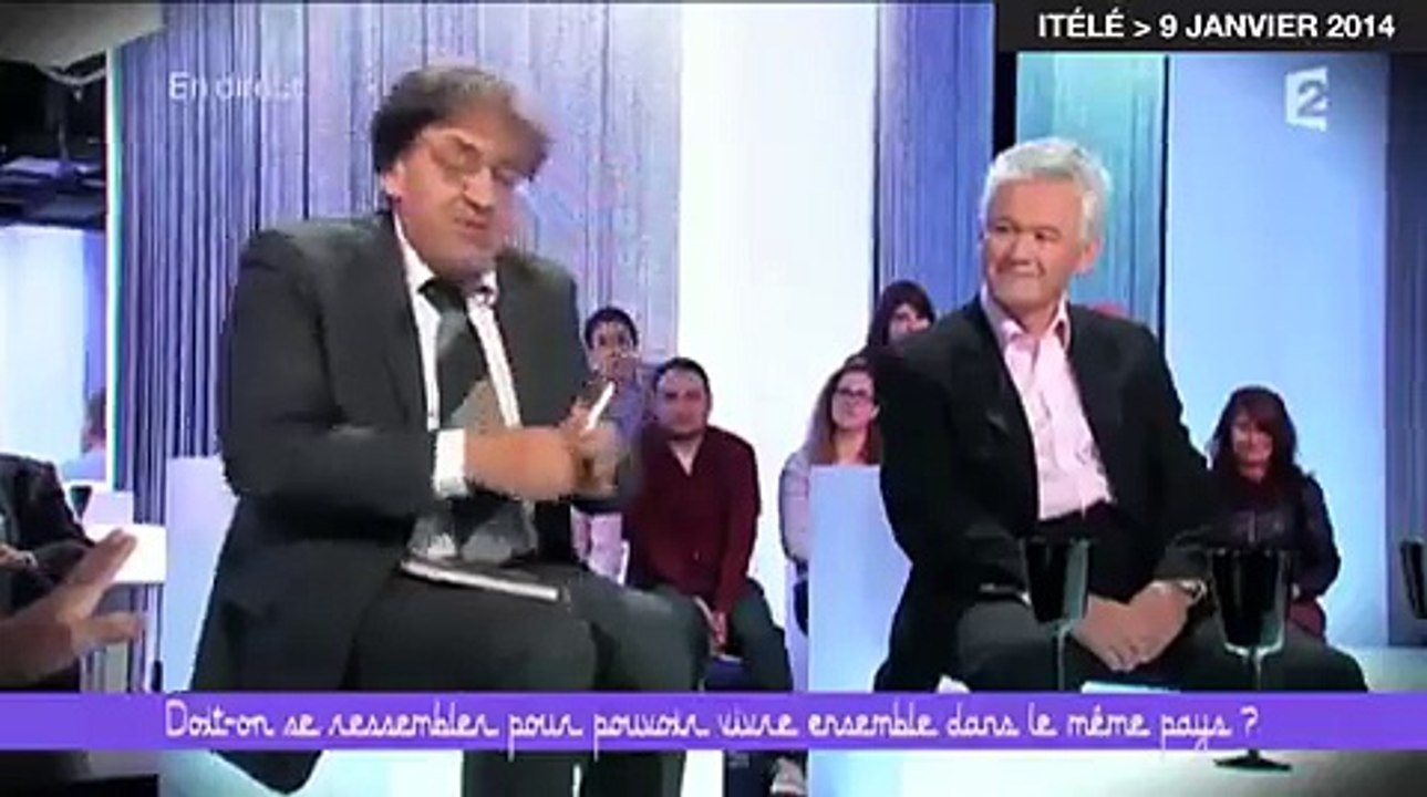 Alain Finkielkraut chez Taddei : "Taisez-vous !"