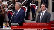 Passation des pouvoirs : Jean-Marc Ayrault et Manuel Valls à Matignon