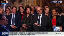 François Hollande salue 