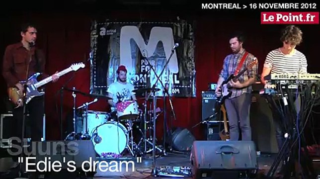 Suuns : c'est la session acoustique de la semaine !