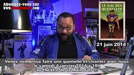 Les voeux de Dieudonné pour 2014