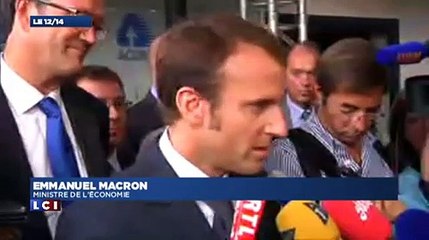 Emmanuel Macron sur les 35 heures