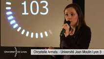 Chrystelle Armata, université de Lyon - 3e prix du concours national Ma thèse en 180 secondes