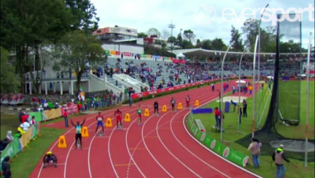 Men's 200 metres Semi-Final 1 CAC Games 2014