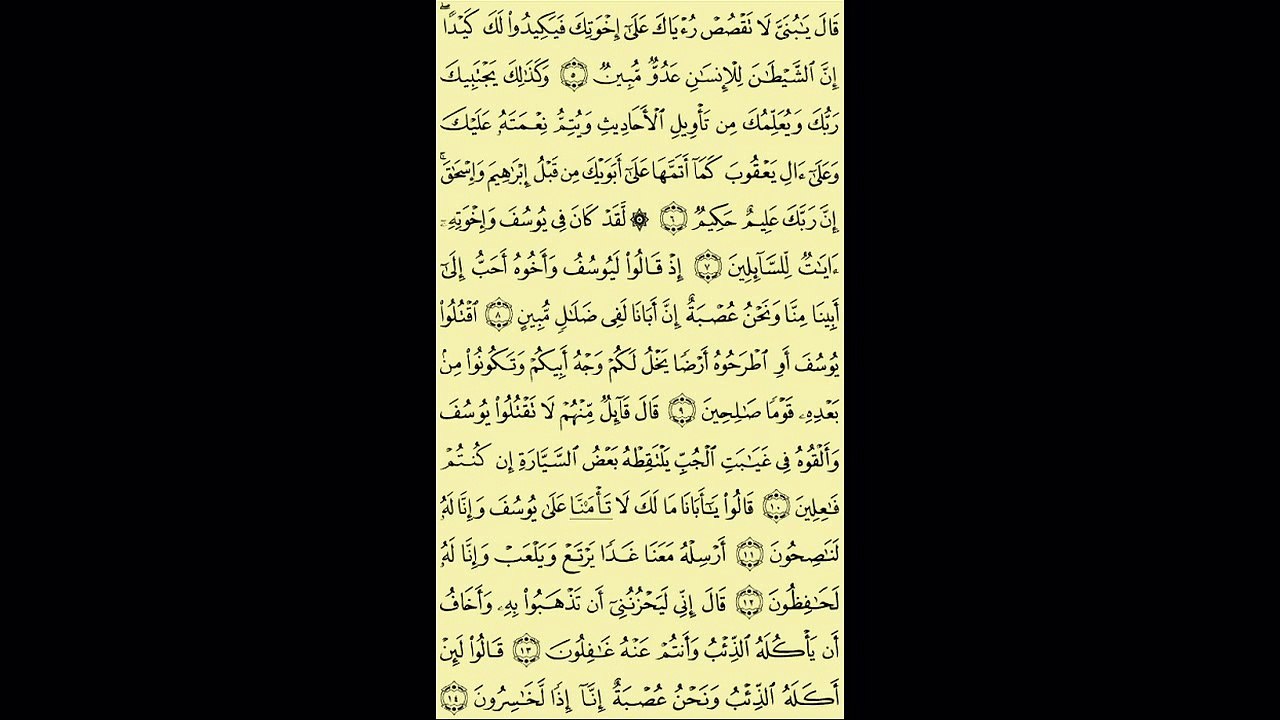 012 - عبد الباسط عبد الصمد - سورة يوسف - برواية حفص عن عاصم