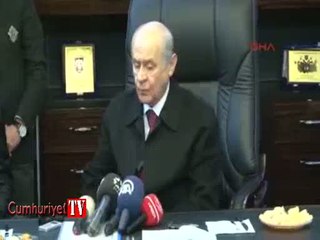 Devlet Bahçeli'den önemli Tunceli açıklaması