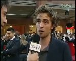 Twilight Premiere at Rome Film Festival - Robert Pattinson Interview on Red Carpet