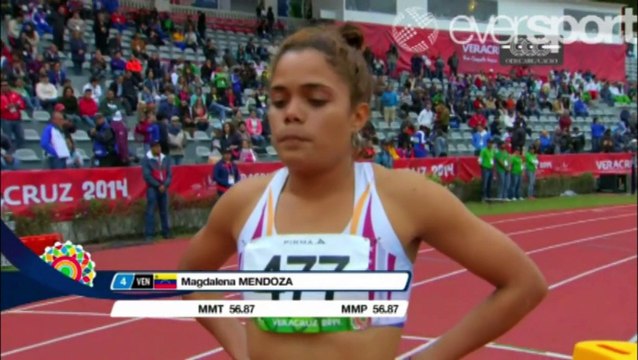 Women's 400 metres Hurdles Final CAC Games 2014