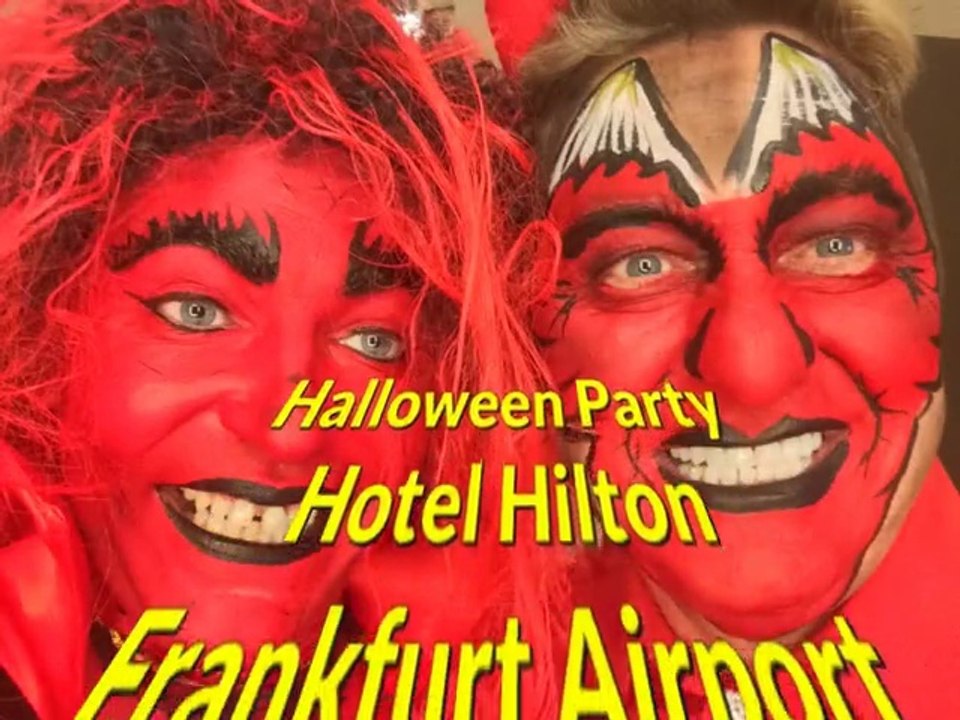 Halloween Party Hotel Hilton Frankfurt Airport 01.11.2014