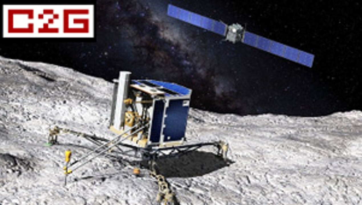Le ridicule appareil photo de Rosetta