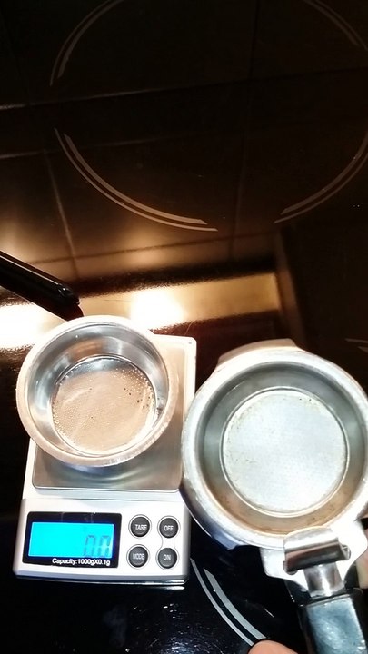 Quickmill mit Mühle/ Einstellung der Menge