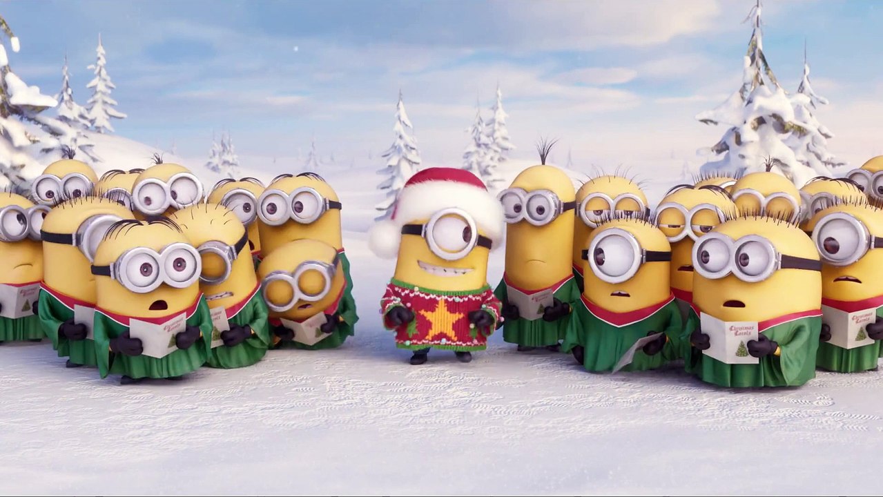 Les Minions vous souhaient un Joyeux Noël 2014 !