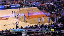 Gerald Green Drives Baseline and Finishes with Flare
