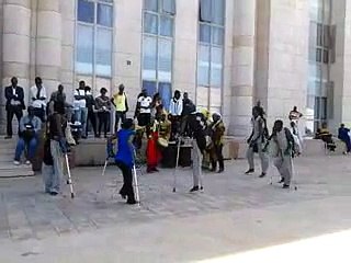 Vidéo émouvante : La francophonie c'est aussi quand les handicapés refusent le fatalisme et assurent le spectacle