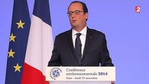 François Hollande ouvre la conférence environnementale
