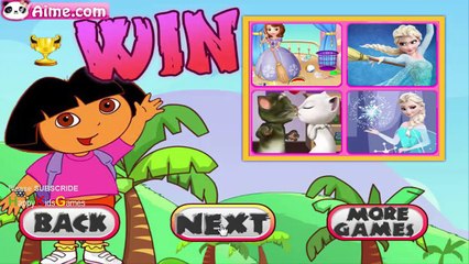 Dora the explorer Games -  Dora Ride Bike game - Walkthrough