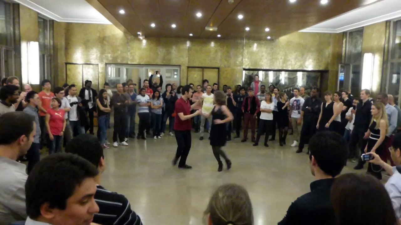 salsa cubaine:impro Louis et Joyce / rueda24 11 14