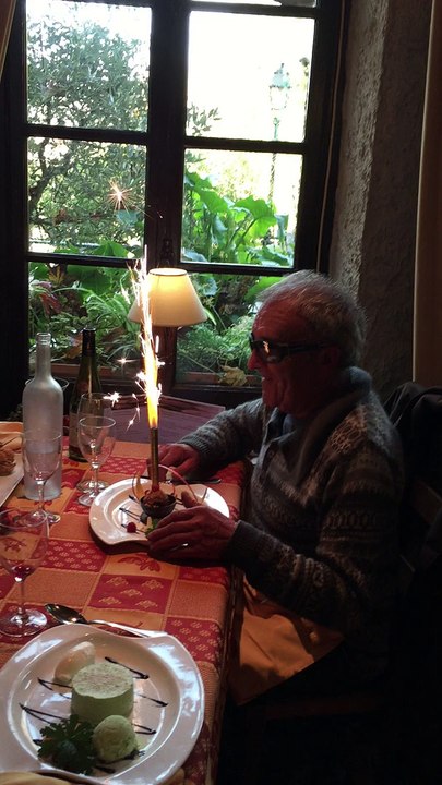 Anniversaire d'Antoine pour ses 70 ans