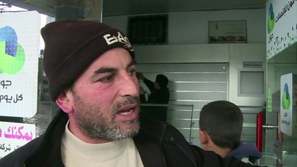 Tempestades alagam ruas de Gaza