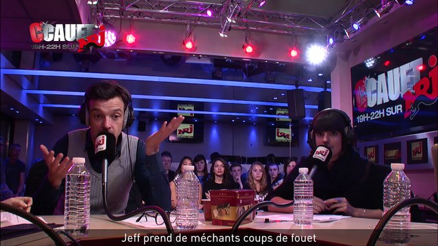 Jeff prend de méchants coups de fouet - C'Cauet sur NRJ
