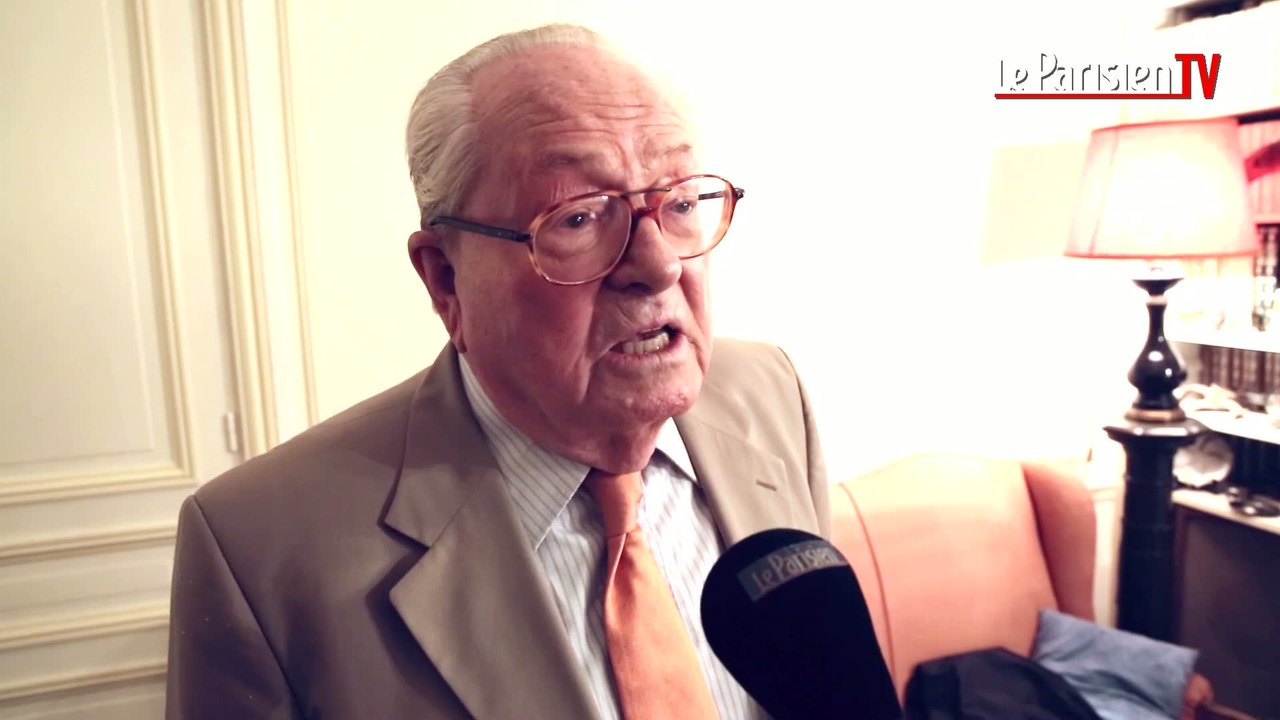 Congrès du FN. Jean-Marie Le Pen : "Je suis une bonne locomotive"
