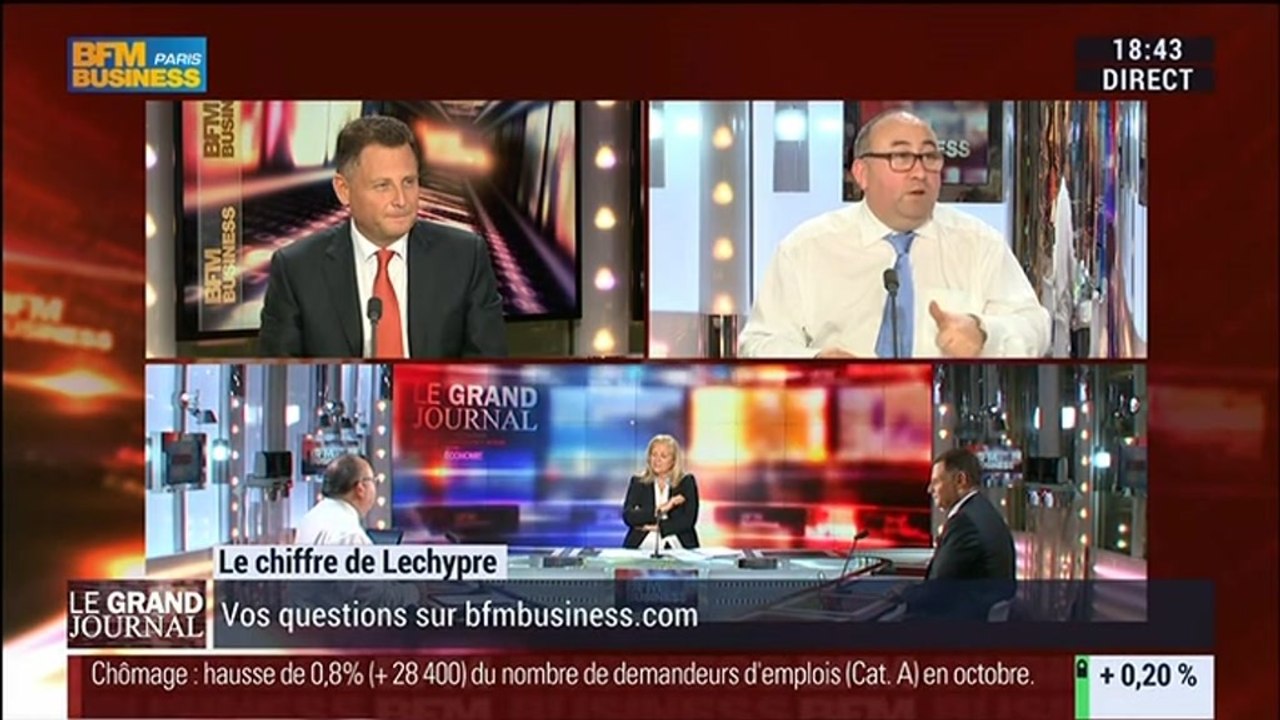 Emmanuel Lechypre: Quel est le nombre d'heures cumulées par les salariés quand ils ne prennent pas de pause-déjeuner ? – 27/11