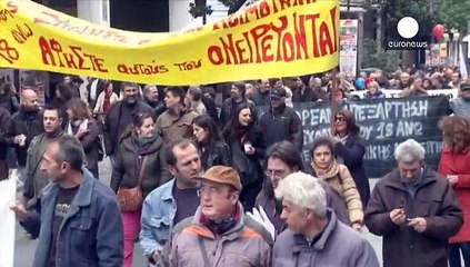 Grécia paralisada com greve geral