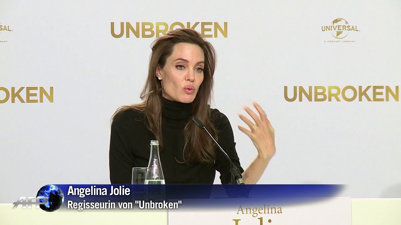 'Unbroken': Angelina Jolie in Berlin