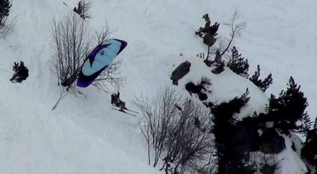 Ciel et neige, hiver 2014. Speed riding, Snow...