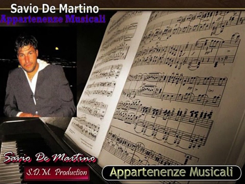 Savio De Martino - Una ragione non c'e' - (Radio Italia : CD – Appartenenze Musicali) #cantautori