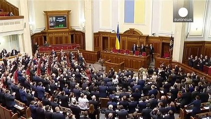 Megalakult az új ukrán parlament
