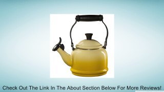 Le Creuset Enameled Steel Demi Tea Kettle,  Soleil Yellow, 1-1/4-Quart Review