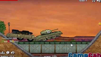 TANK MANIA GAME - Pick your tank and destroy everything in your way