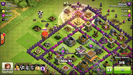 Clash of Clans FR ATTAQUE full 250 barbars