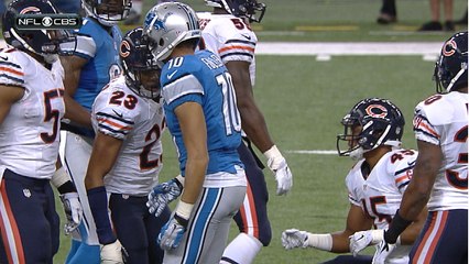 Kyle Fuller slaps ball out of brother Corey Fuller's hands