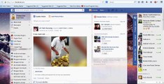 How to change your Facebook theme Using appsGraffiti Extension