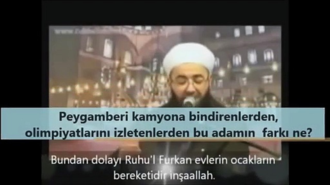 Peygamberimiz Mahmud'a tefsir yazılmasını emretmiş(!!!) [Cübbeli'den kitap satma yöntemleri]