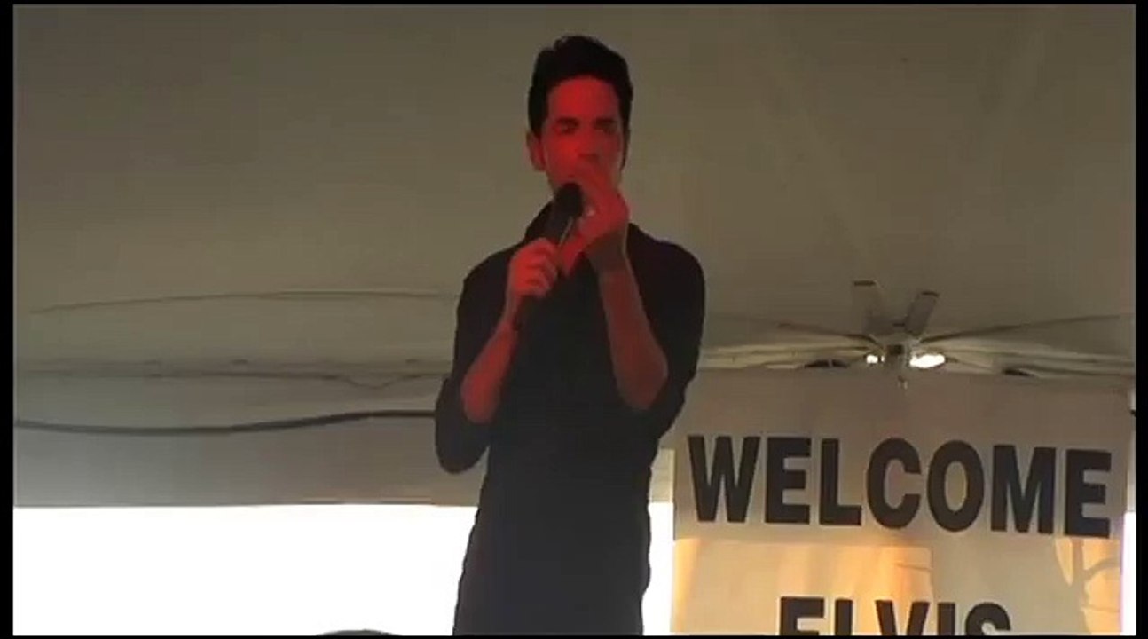 Dean Z sings Beach Boy Blues at Elvis Week 2010 video