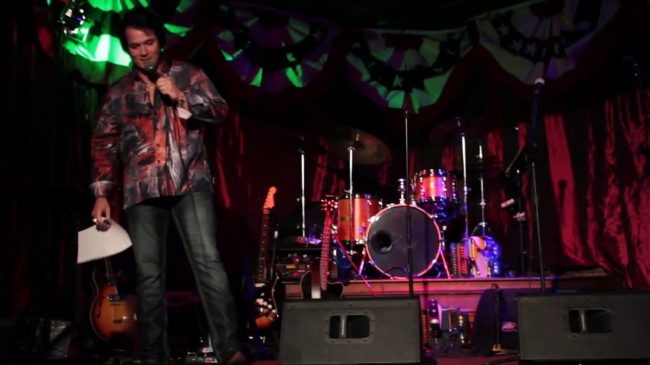 Doug Thompson sings Your Man at MJs Elvis Rockin Oldies video