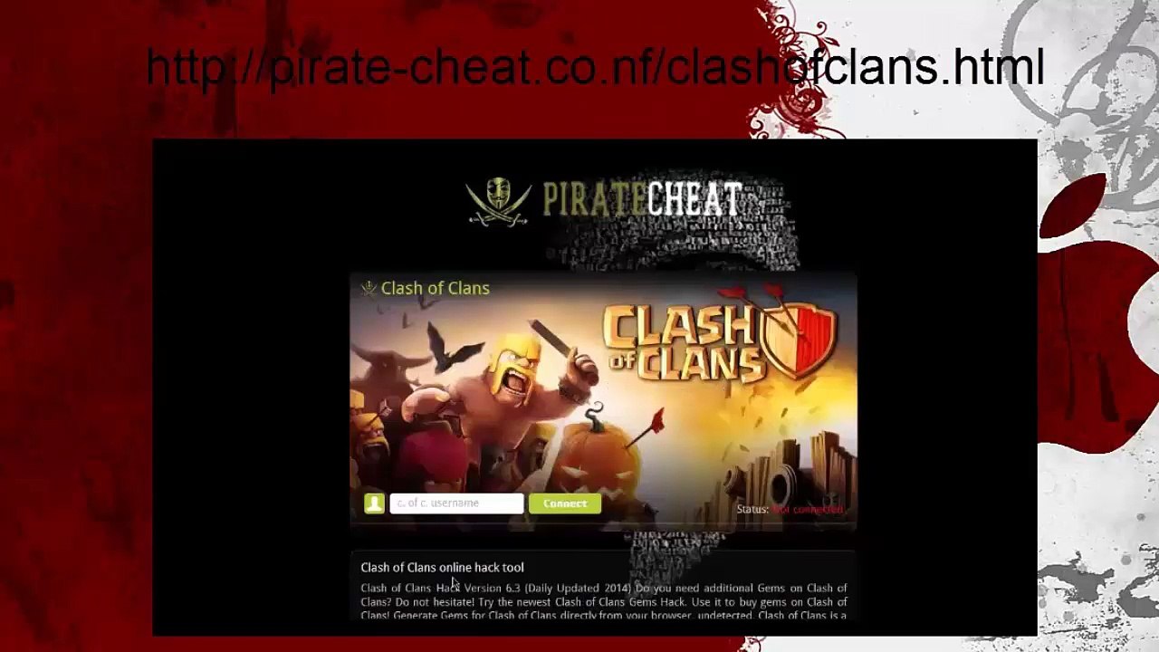 Clash Of Clans  You've Got To See This HACK !! Works 100% 2015