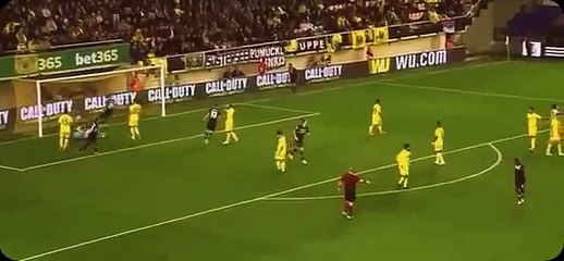 Granit Xhaka Amazing Free Kick Goal Villareal vs Moenchengladbach 2-2 HQ