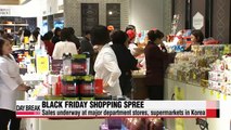 Black Friday shopping frenzy hits Korea