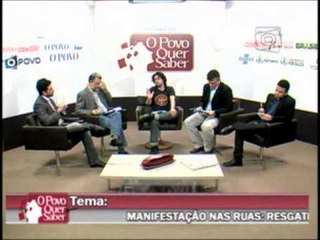 O POVO QUER SABER | Movimento Passe Livre | 05.08.2013